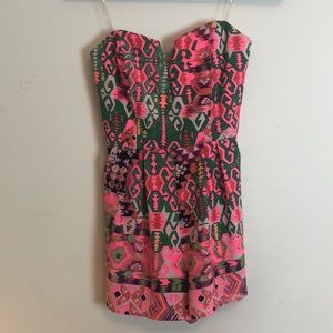 Printed romper